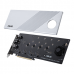 Placa Adaptadora Asus 90MC08A0-M0EAY0 Hyper M.2 x16 Gen 4, PCIe 4.0, M.2, 256 Gbit/s, Refrigeração Ativa Placa Adaptadora Asus 90MC08A0-M0EAY0 Hyper M.2 x16 Gen 4, PCIe 4.0, M.2, 256 Gbit/s, Refrigeração Ativa