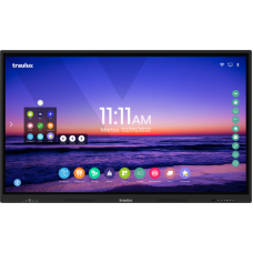 Monitor Traulux TX7590 75p Interativo 4K, HDMI, DP, Wi-fi