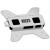Suporte INSYS VESA para PC-Stick: Fixação Segura, Compatibilidade Universal, Aço Inoxidável, Design Discreto