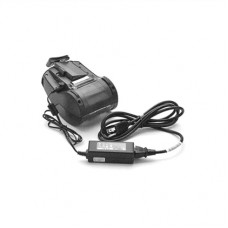 Carregador Zebra P1031365-042 para Impressoras Portáteis: AC/DC, 220V, Preto, Tomada EU