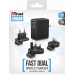 Carregador Trust 22194: Dual USB, 24W, Proteção contra Sobrecarga, Carregamento Rápido Carregador Trust 22194: Dual USB, 24W, Proteção contra Sobrecarga, Carregamento Rápido
