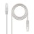 Cabo de Rede NanoCable Cat6 3m Cinzento - RJ45, LSZH, AWG24