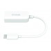 Adaptador de Rede D-Link DUB-E250 USB-C, Gigabit Ethernet, Branco