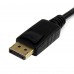 Cabo StarTech.com MDP2DPMM2M: Mini DisplayPort para DisplayPort 4K, 2m, Preto