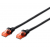 Cabo de Rede OEM Cat.6 Flat RJ45 Preto - Conexão Gigabit