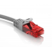 Cabo de Rede Ewent Cat6 1m Cinzento - RJ45, U/UTP, IM1006