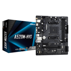 Motherboard AsRock A520M-HVS AM4, DDR4, M.2, HDMI, Gigabit LAN