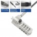 Cadeado Anti-Roubo Ewent EW1243: 1,5m, Aço Inoxidável, Preto, Fecho com Chave