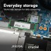 Disco SSD M.2 2280 1TB Crucial E100 PCIe Gen4 NVMe