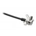Cadeado Anti-Roubo Kensington K64444WW: NanoSaver, Chave, 1,8m, Aço Carbono