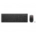 Teclado Lenovo Essential Wireless: Teclado e Rato Wireless, Português, Preto, 1600 DPI