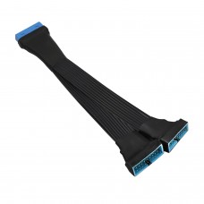 Cabo USB 3.0 OEM, Splitter Y, 1x para 2x, 15cm, USB-Y-16 Cabo USB 3.0 OEM, Splitter Y, 1x para 2x, 15cm, USB-Y-16