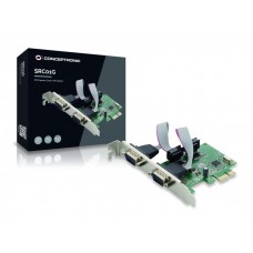 Placa Conceptronic SRC01G: PCIe, 2x RS-232, 2,5 Gbit/s, Interna
