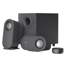 Colunas Som Logitech Z407 2.1 Bluetooth - 40W, Subwoofer, Wireless, Grafite