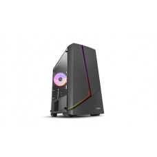 Caixa NOX Infinity Alpha Micro ATX - Vidro Temperado, ARGB, USB 3.0