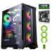 Caixa Gamemax Brufen C1 ATX, Vidro Temperado, aRGB, COC, 2xUSB3.0 Caixa Gamemax Brufen C1 ATX, Vidro Temperado, aRGB, COC, 2xUSB3.0