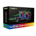 Refrigeração Gamemax Ice Chill 240: Arrefecimento Líquido, ARGB, 240mm, Compatibilidade Intel/AMD