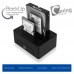 Docking Station Ewent EW7014: HDD/SSD, SATA III, USB 3.2 Gen 1, 2.5/3.5