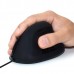 Rato EWENT EW3157 Ergonómico c/ Fio 1800 DPI USB, Design Ergonómico e Preto