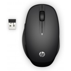 Rato HP Dual Mode 300 Wireless + Bluetooth, ambidestro, 3600 DPI, preto Rato HP Dual Mode 300 Wireless + Bluetooth, ambidestro, 3600 DPI, preto