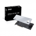 Placa Adaptadora Asus 90MC08A0-M0EAY0 Hyper M.2 x16 Gen 4, PCIe 4.0, M.2, 256 Gbit/s, Refrigeração Ativa Placa Adaptadora Asus 90MC08A0-M0EAY0 Hyper M.2 x16 Gen 4, PCIe 4.0, M.2, 256 Gbit/s, Refrigeração Ativa
