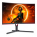 Monitor AOC CQ32G3SU/BK 31.5p QHD 165Hz FreeSync e G-Sync
