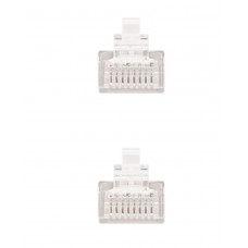 Cabo de Rede OEM Cat.6 - 0.5m Branco - 60150020168