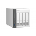 Servidor NAS QNAP TS-433-4G: 4 Baias, ARM Cortex-A55, 4GB RAM, QNAP QTS