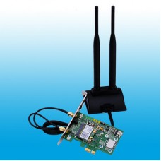 Adaptador OEM mPCIe > PCIe/USB + 2 Antenas - Expansão e Conectividade Versátil