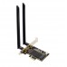 Adaptador OEM miniPCIe para PCIe + 2 Antenas - PCIE-MPCIE
