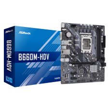 Motherboard AsRock B660M-HDV RCDC, Skt1700, DDR4, M.2 e USB 3.2