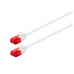 Cabo de Rede Ewent IM1039 - 2m Branco Cat6 U/UTP RJ45