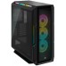 Caixa ATX Corsair 5000T iCUE RGB Preta, Vidro Temperado, USB-C e RGB