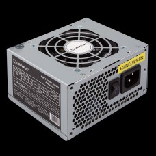 Fonte de Alimentação Unyka SFX 450W 80mm Prateada - 450W, SFX, 78% Eficiência