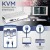 Switch KVM Trendnet TK-407K: 4 Portas, VGA, USB, 2048x1536