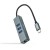 Adaptador NanoCable USB-C para 3xUSB 3.0, RJ45 Gigabit Ethernet