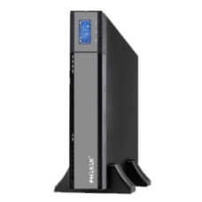 UPS Phasak Rack 3000VA/2700W Online - Dupla Conversão, SNMP, EPO, RJ45
