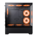 Caixa ATX Gamemax Vista AB Gaming, aRGB, USB-C, 6xVentoinhas