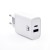 Carregador Ewent EW1321: USB-C, USB-A, 20W, Carregamento Rápido