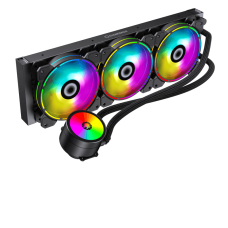 Dissipador Gamemax Ice Chill 360: Arrefecimento Líquido, 360mm, ARGB, LGA 115x e AMx