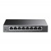 Switch TP-Link TL-SG108S 8 Portas Gigabit, QoS e Montável na Parede