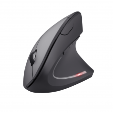 Rato Trust Verto Ergonomic Sem Fios - Ótico 1600 DPI, 6 Botões