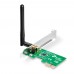 Placa de Rede TP-Link TL-WN781ND PCIe 150Mbps, Wi-Fi, 2.4GHz e Antena