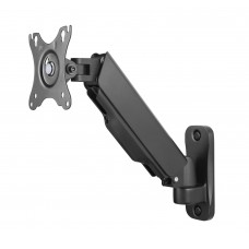Suporte Monitor EWENT EW1532: Parede, Amortecimento Pneumático, Ajustável, VESA 100x100