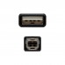 Cabo USB 2.0 NanoCable 10.01.0103-BK, 1.8m, A/M c/ B/M - Conexão e Fiabilidade