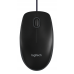Rato Logitech B100 Óptico 800DPI USB Ambidestro para Escritório