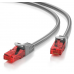 Cabo de Rede Ewent Cat6 1m Cinzento - RJ45, U/UTP, IM1006