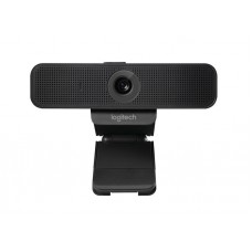 Webcam Logitech C925e, 3MP Full HD, Microfone e USB Preto