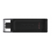 Pen Kingston DataTraveler 70 64GB USB-C 3.2 Gen 1 - Preto