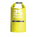 Mala Impermeável Trust Palma 25L Amarela: PVC, Fivela de Clique, 25x25x60cm, Resistente a Pó